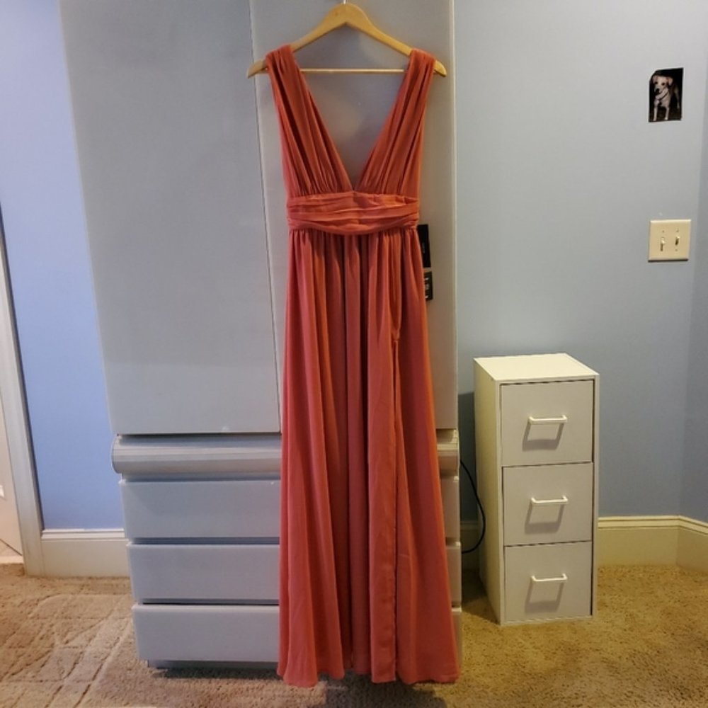 Lulus Heavenly Hues Rusty Rose NWT
